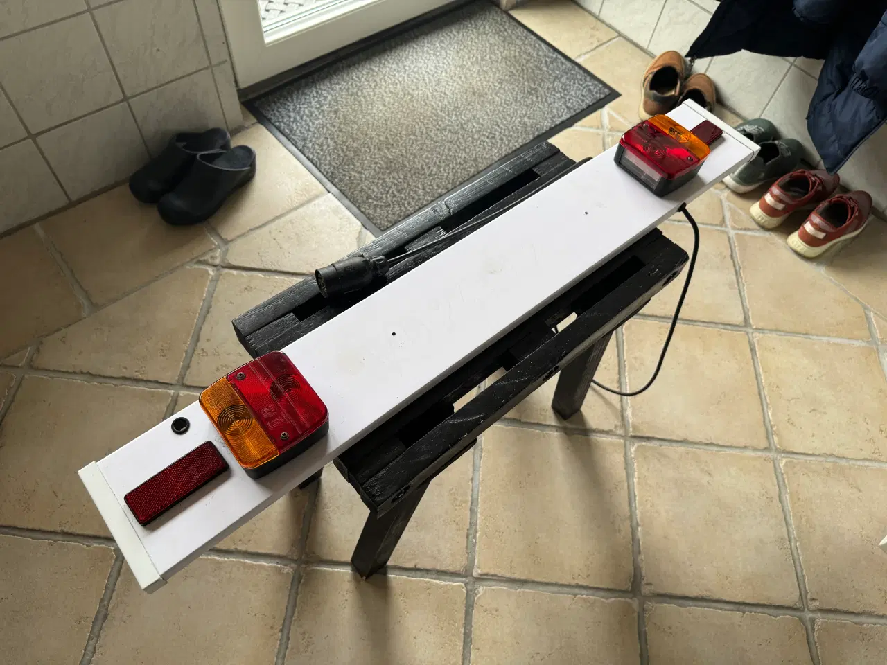 Billede 2 - Lygtebom til trailer, 7 polet