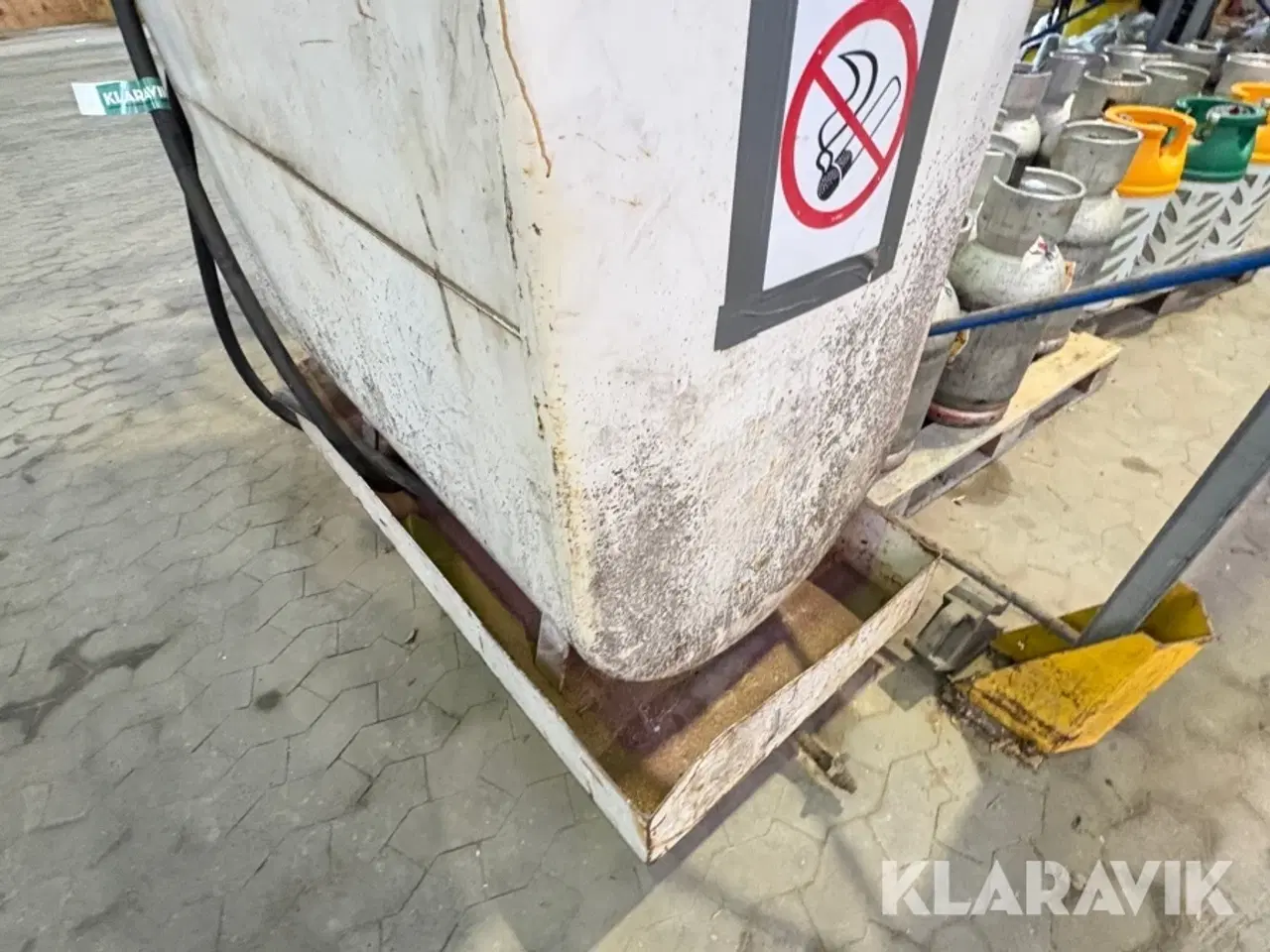 Billede 6 - Diesel tank med pumpe Roug 1200 liters