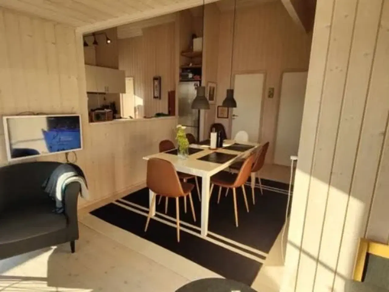 Billede 5 - Feriebolig med sovepladser til 8 personer, (6 + 2 opredning i stue)  
t�t p� b�rnevenlig strand 
perfekt beliggenhed, t�t p� attraktioner