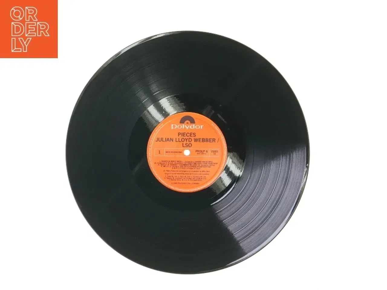 Billede 3 - Vinylplade: Pieces af Julian Lloyd Webber og The London Symphony Orchestra fra Polydor