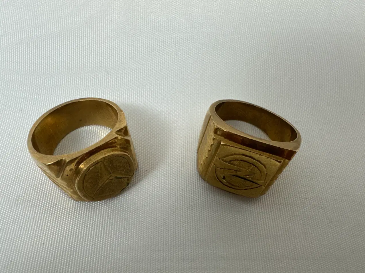 Billede 2 - 2 stk. messing ringe