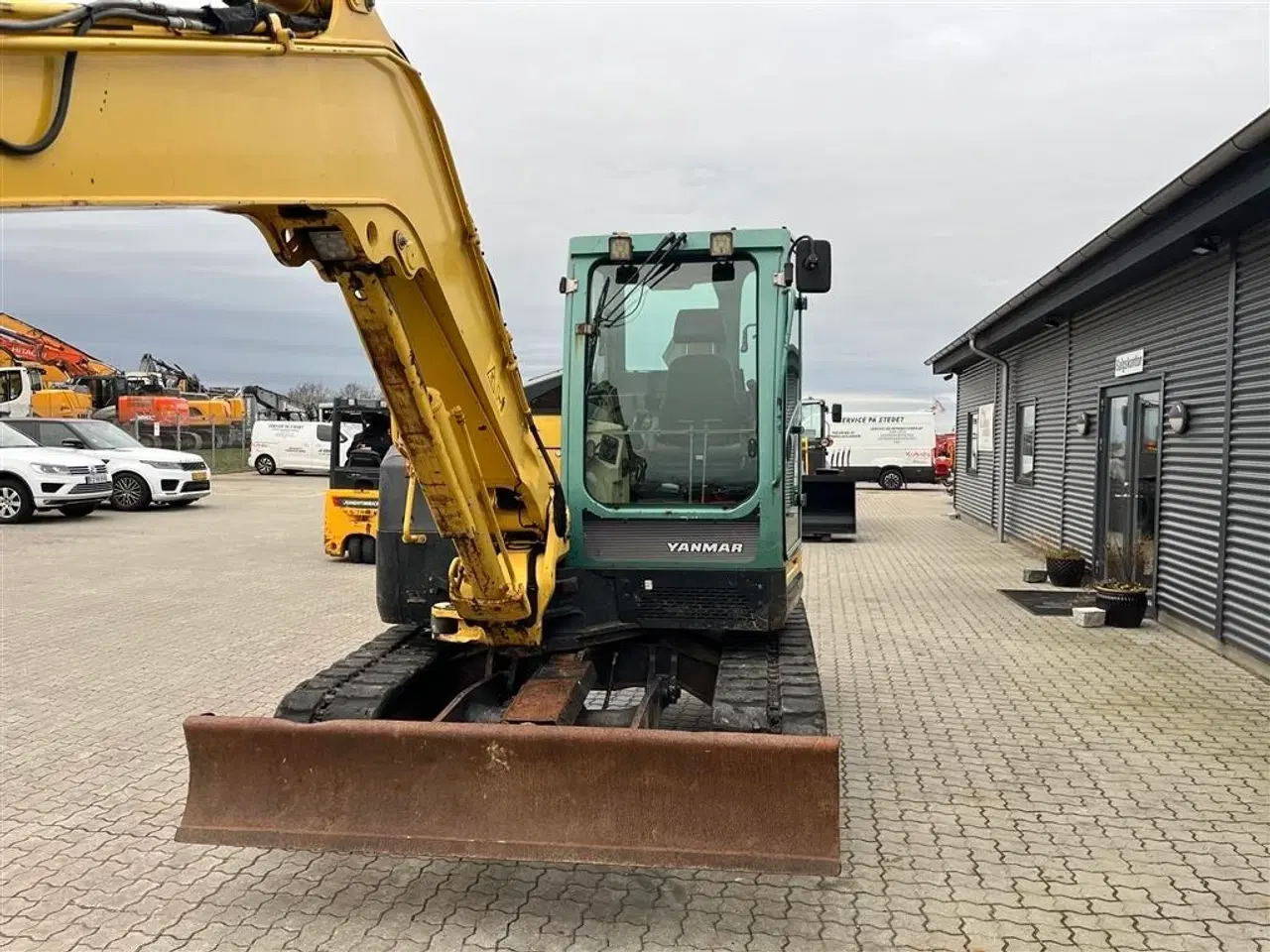 Billede 5 - Yanmar ViO80 -1A 8tons maskine med hydraulisk hurtigskifte