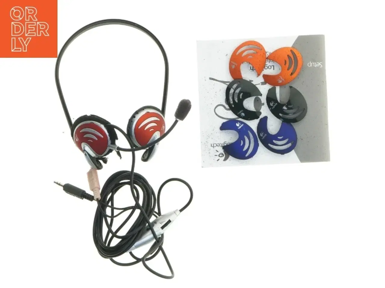 Billede 1 - Logitech headset med mikrofon fra Logitech (str. Ø 11 cm)