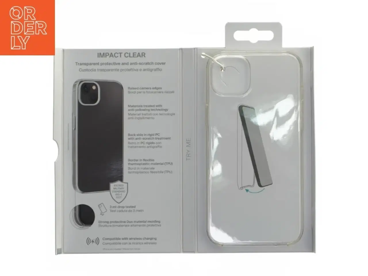 Billede 2 - iPhone 14 Plus gennemsigtigt cover fra Puro (str. Iphone 14 plus)