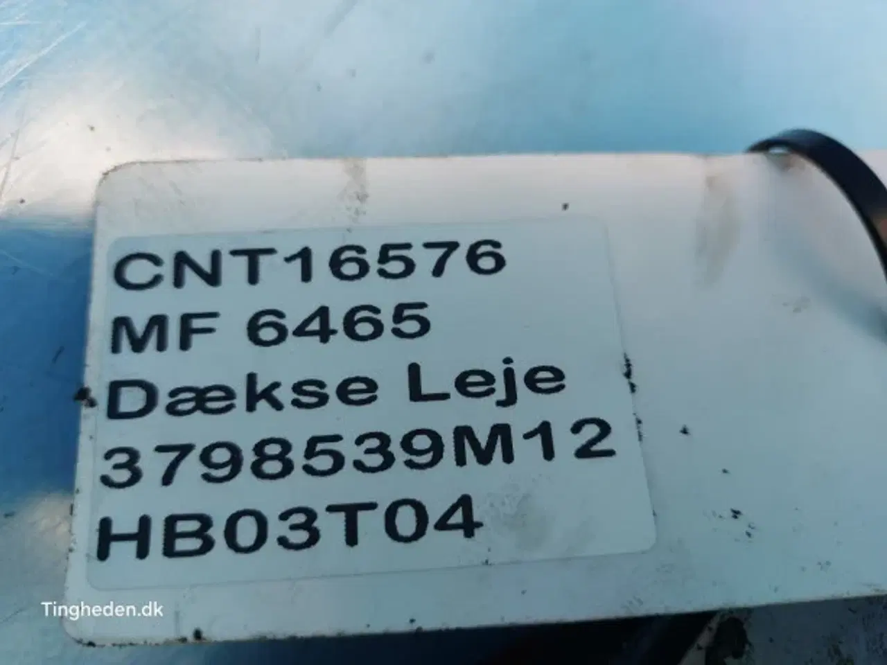 Billede 12 - Massey Ferguson 6465 Leje Dæksel 3798539M12