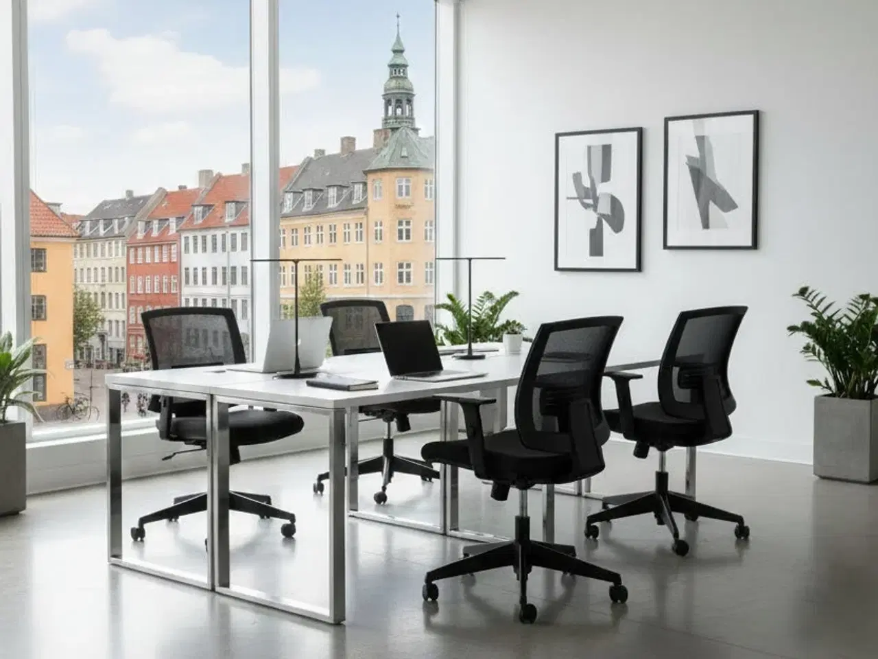 Billede 2 - Lorell SOHO Kontorstol – Sort Mesh