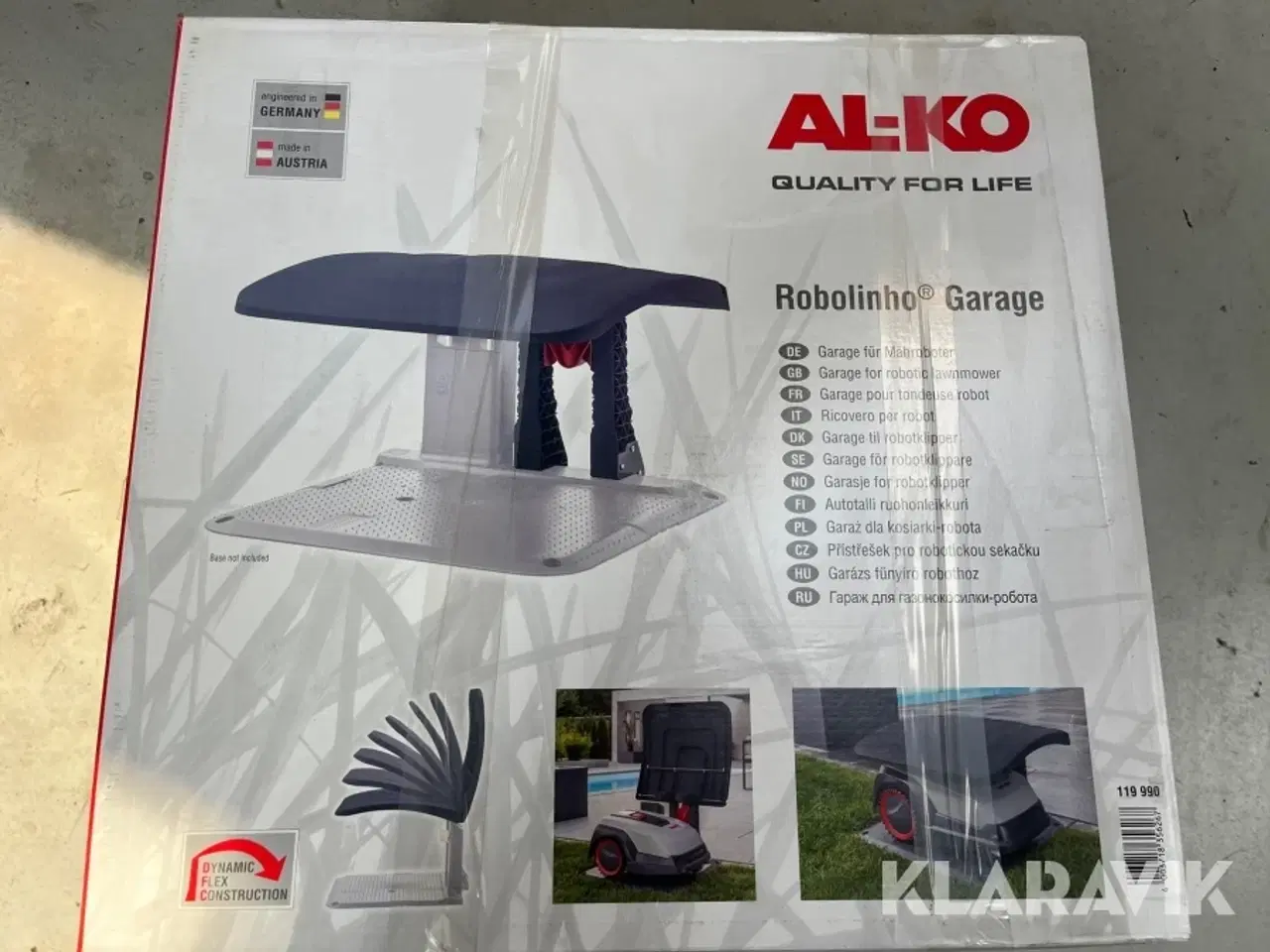 Billede 5 - Robotplæneklipper Alko Robolinho 2000 W og garage