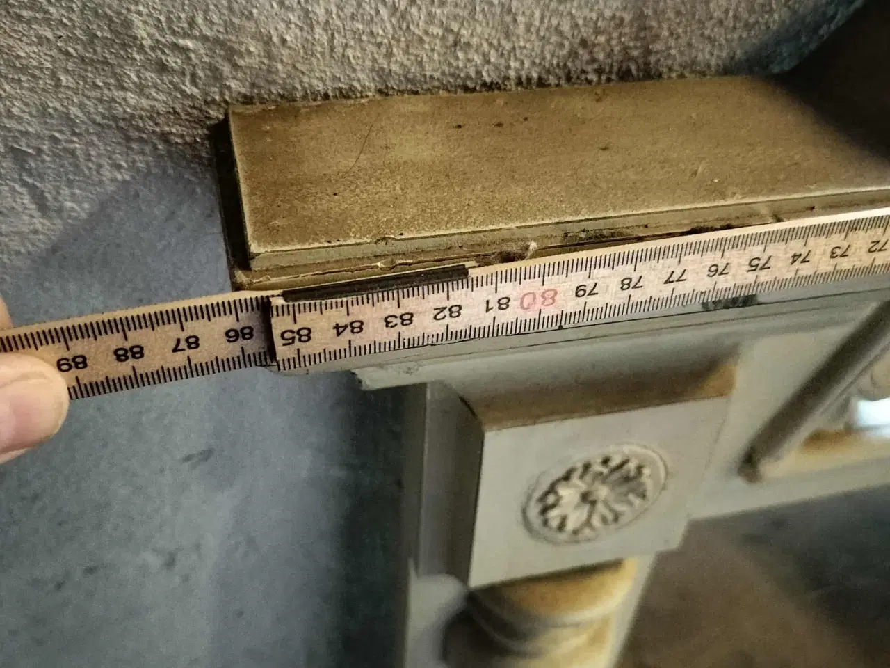 Billede 3 - Spejl med pyntekant