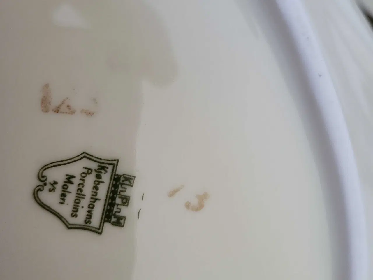 Billede 4 - Antik sort rose porcelæn 