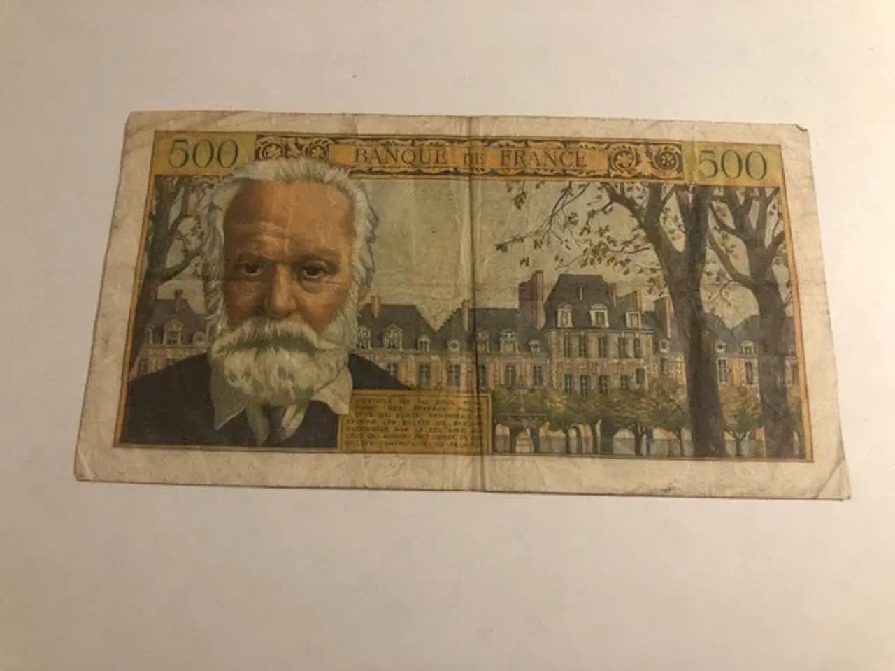 Billede 2 - 500 Francs France 1957