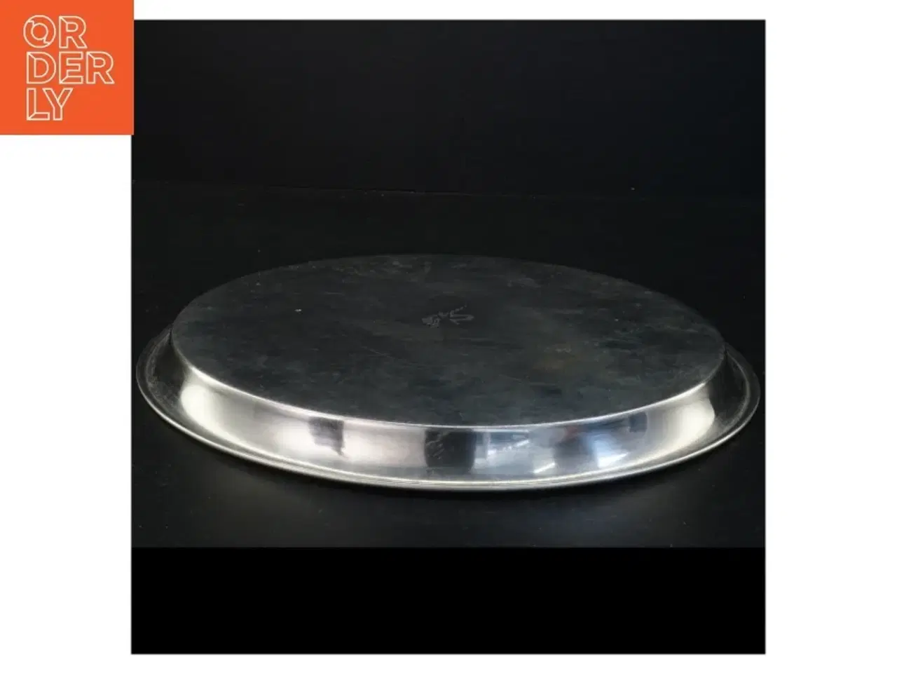Billede 4 - Rund metal bakke (str. 29,5 x 2 cm)
