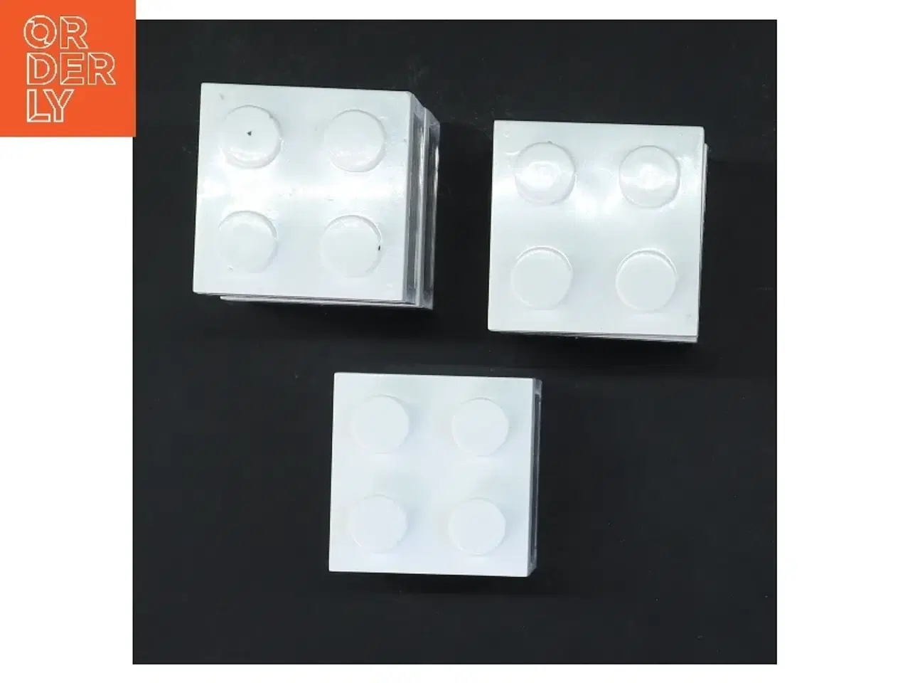 Billede 2 - LEGO Plastik opbevaringsbokse fra Omada (str. 5 stk 5x5x4,5 cm)