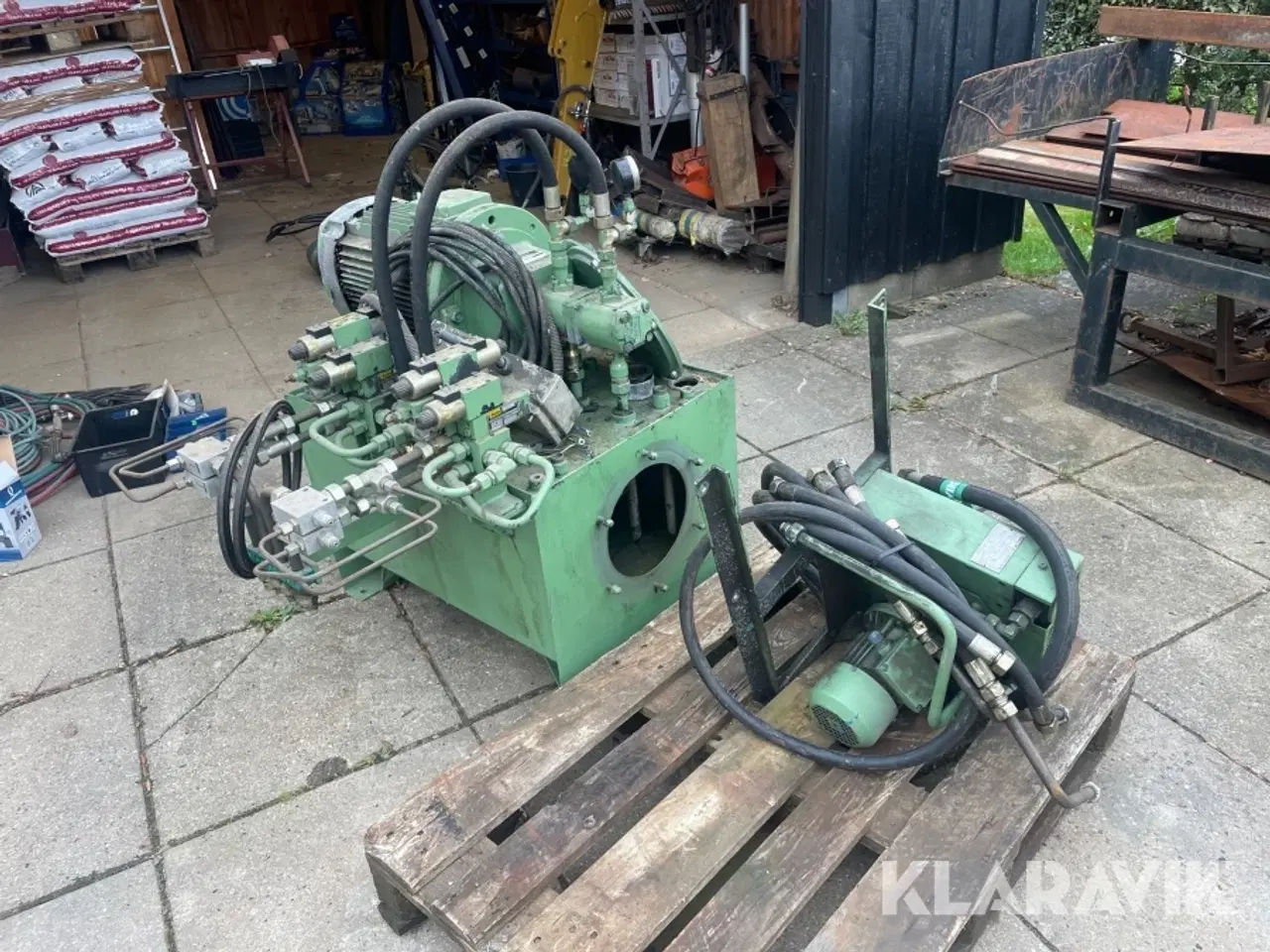 Billede 2 - Hydraulik station Dimter 89257 med kølerenhed