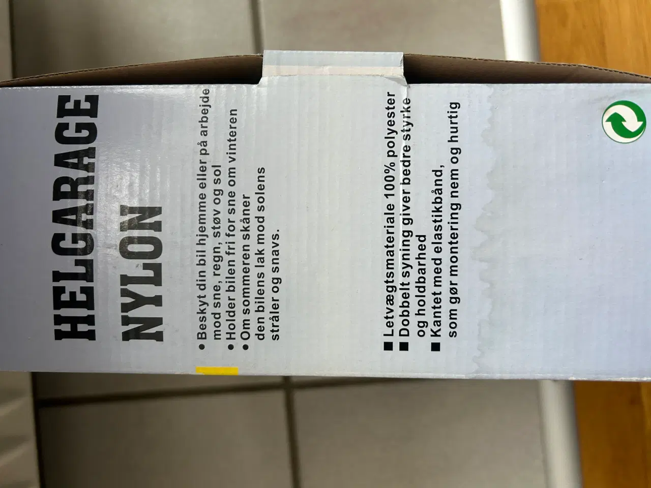 Billede 4 - Ny helgarage bilovertræk str. S