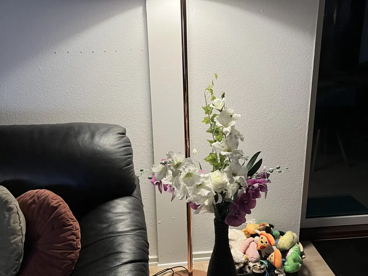 Billede 1 - Kobber standerlampe