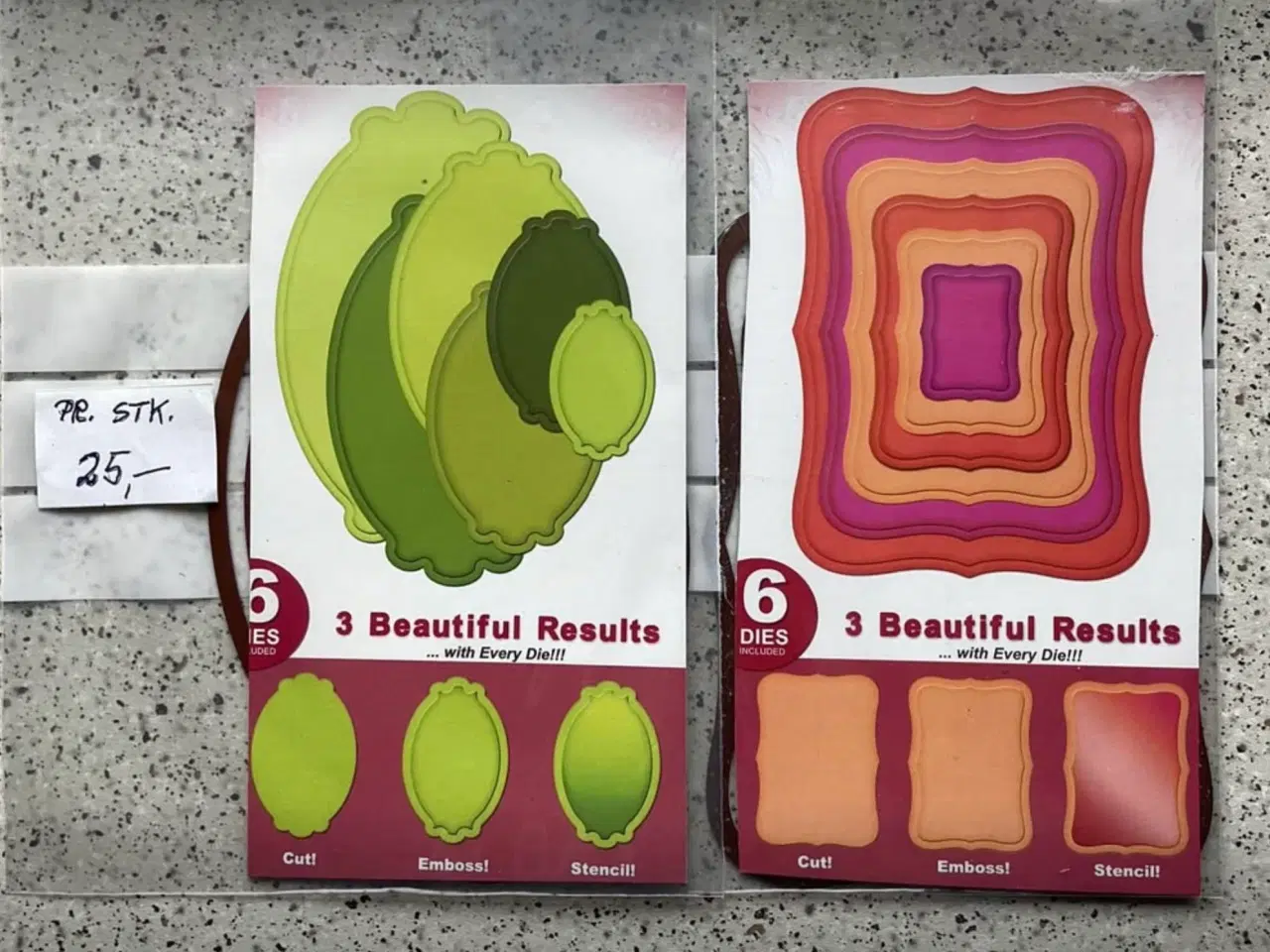 Billede 8 - Scrapbook dies, forskellige sæt, punch mm.  Fra