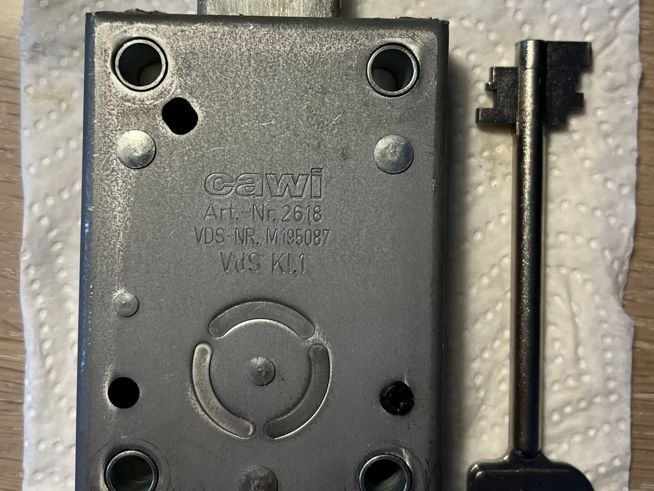 Billede 5 - Cawi Wittkopp Optima 2618 lås til våbenskab