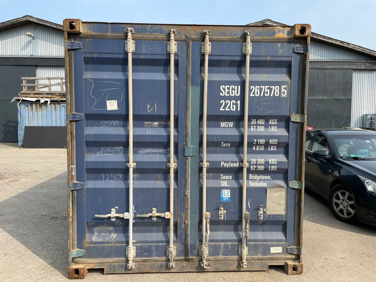 Billede 1 - 20 fods Container- ID: SEGU 267578-5