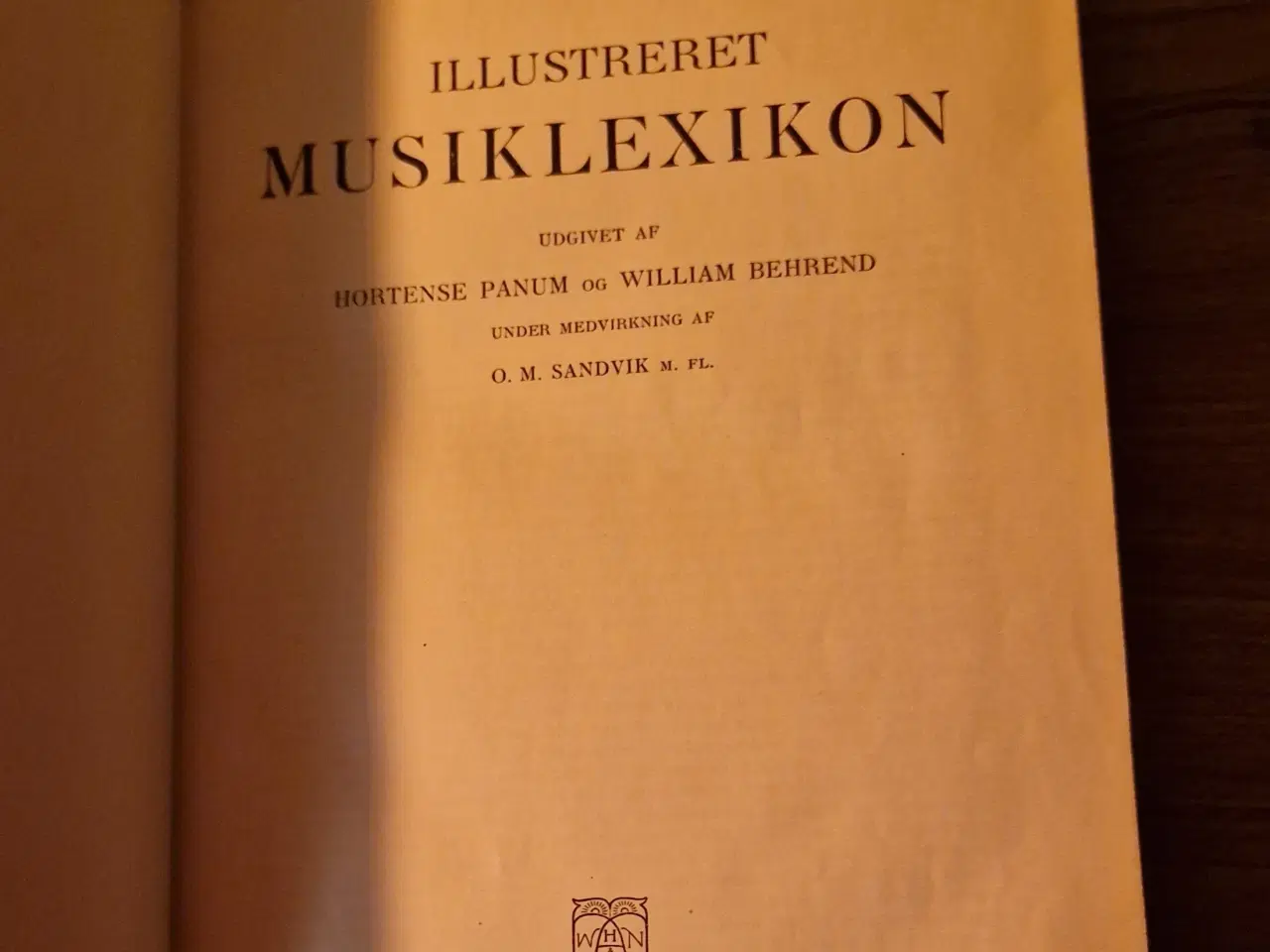 Billede 1 - Illustreret musikleksikon År 1924