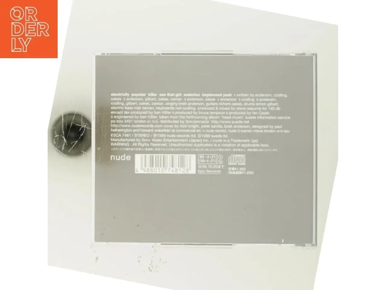 Billede 3 - Suede: Electricity - japansk promo single (cd)