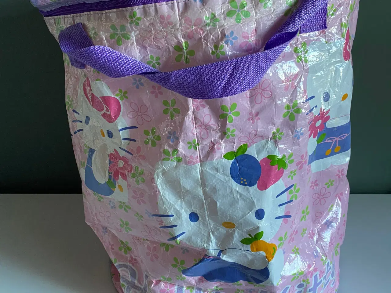 Billede 1 - Opbevaringspose med Hallo Kitty