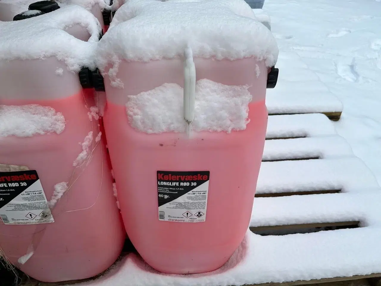 Billede 1 - 60L Kølervæske, rød