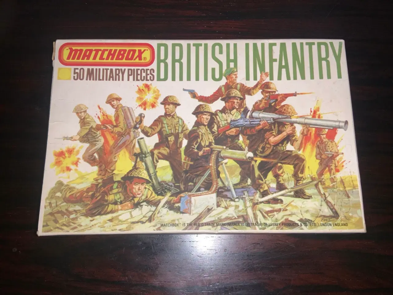 Billede 1 - Matchbox British Infantry legetøjssoldater 