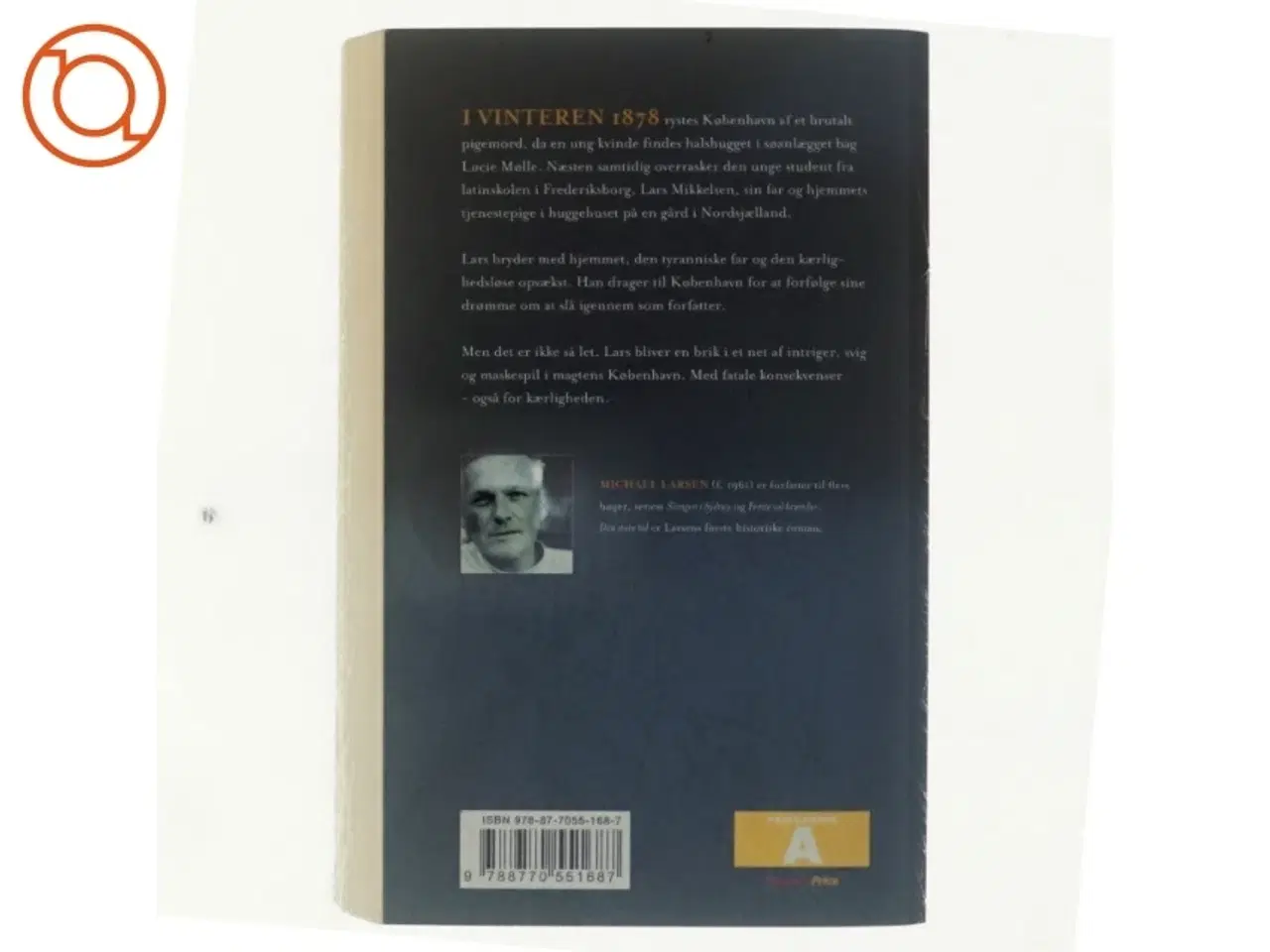 Billede 3 - Den store tid : roman : Aftenlandet af Michael Larsen (f. 1961) (Bog)