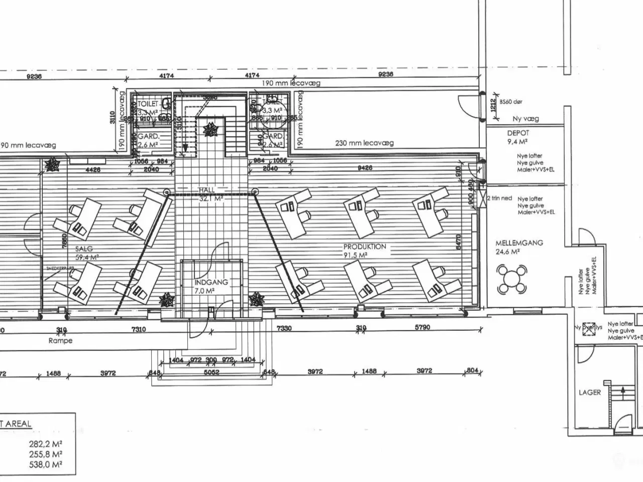 Billede 27 - Nyrenoverede kontorlokaler og fleksible logistik-/produktionshaller med god loftshøjde
