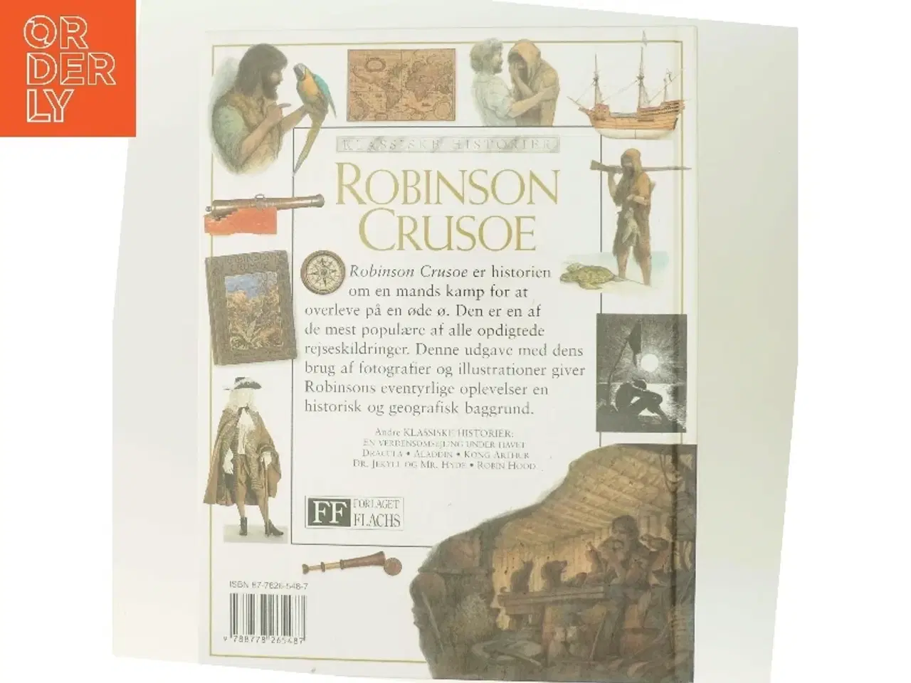 Billede 3 - Robinson Crusoe (Ill. Julek Heller) af Daniel Defoe (Bog)