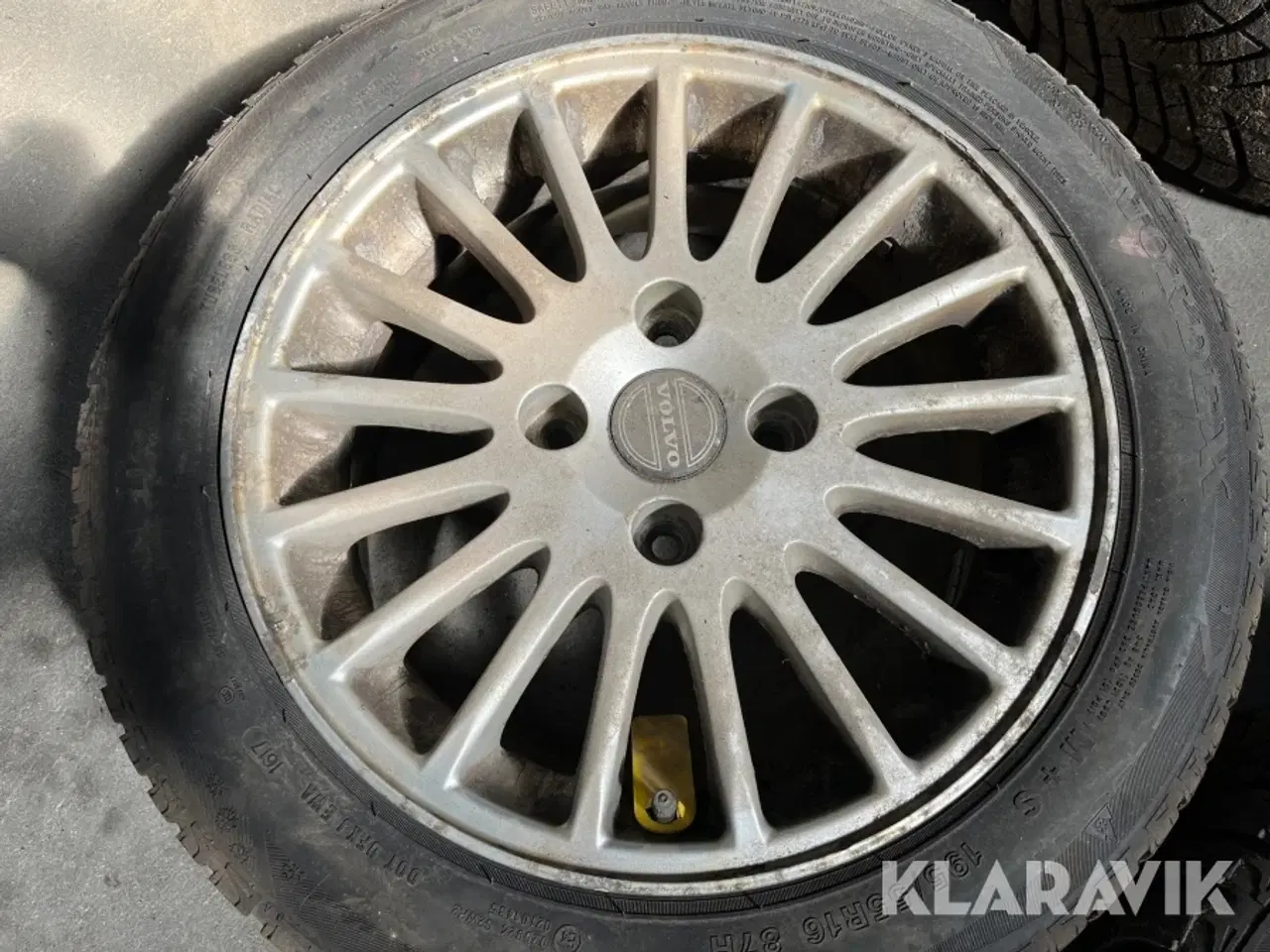 Billede 5 - Komplet hjul Volvo med vinterdæk 195/55R16