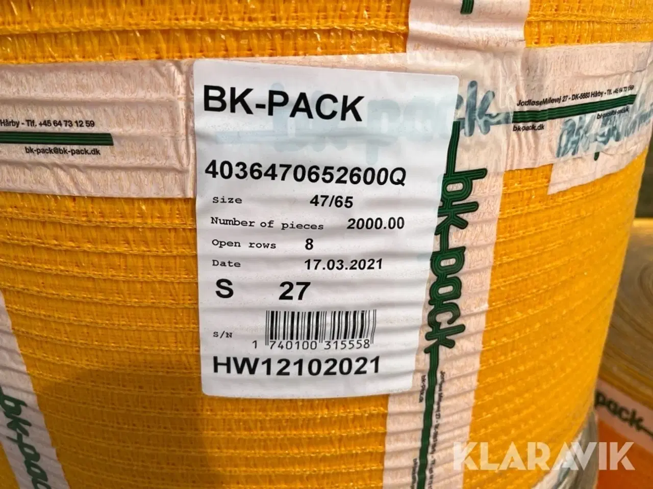 Billede 6 - Netsække BK-pack 15kg 3 ruller