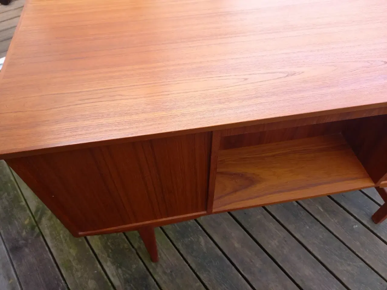 Billede 6 - Teak skrivebord