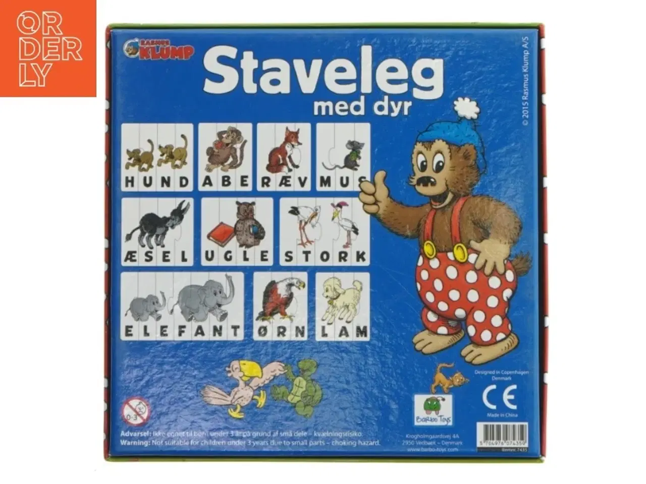 Billede 3 - Rasmus Klump Staveleg fra Rasmus Klump (str. 39 styk)