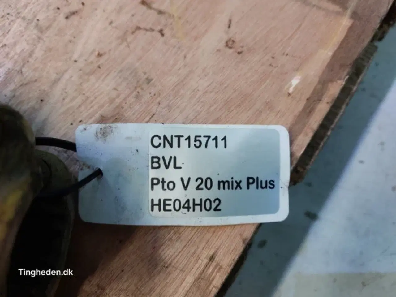 Billede 19 - BvL V-Mix20 Plus PTO Aksel