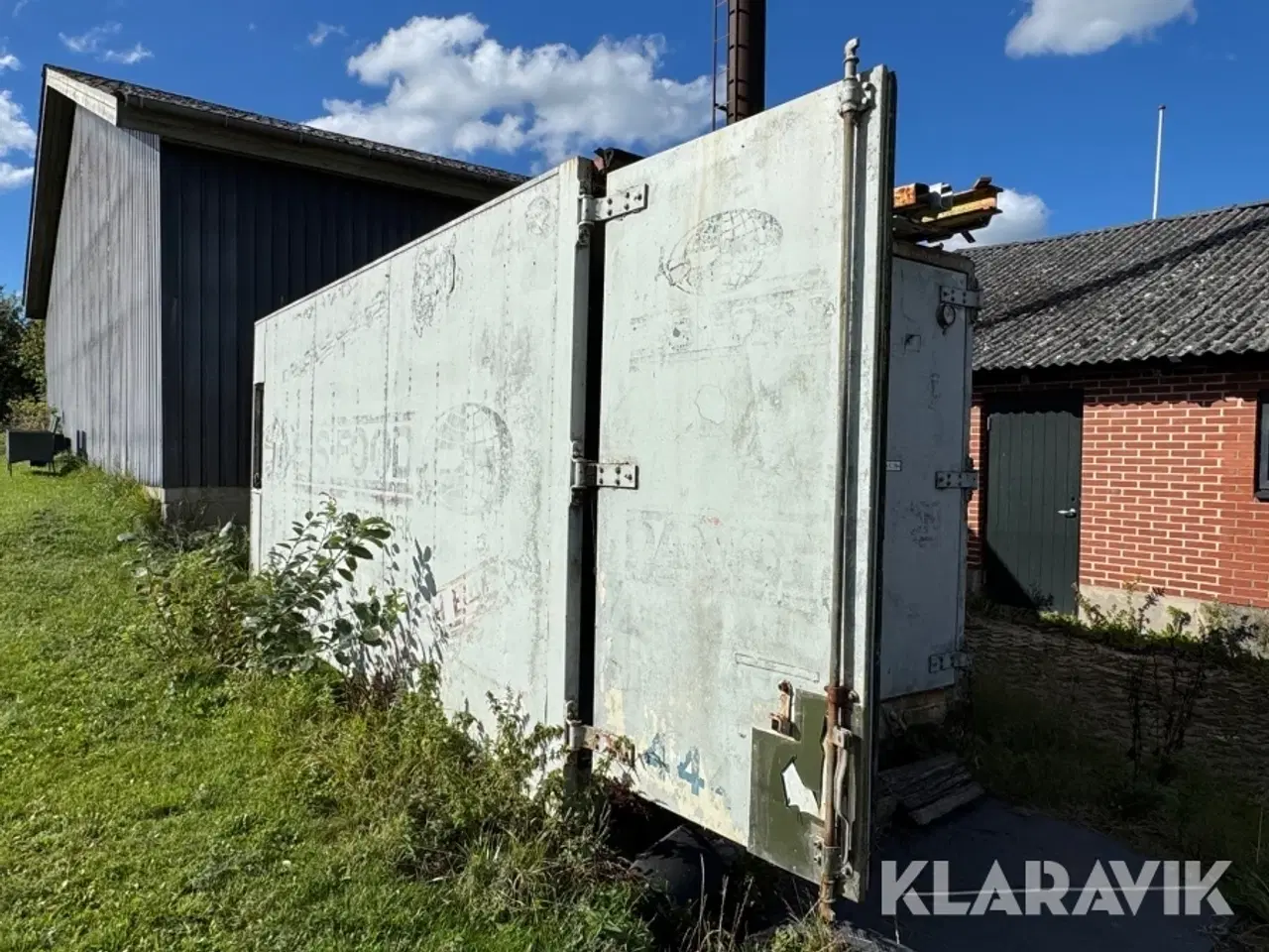Billede 3 - Isoleret kølecontainer med køleanlæg