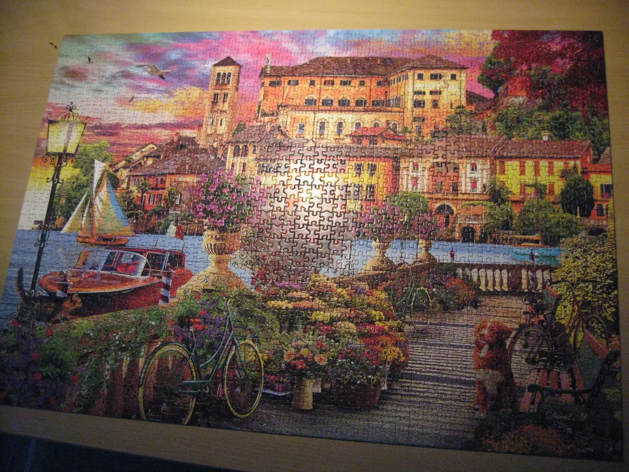 Billede 2 - Puslespil Promenade, 1500 brikker