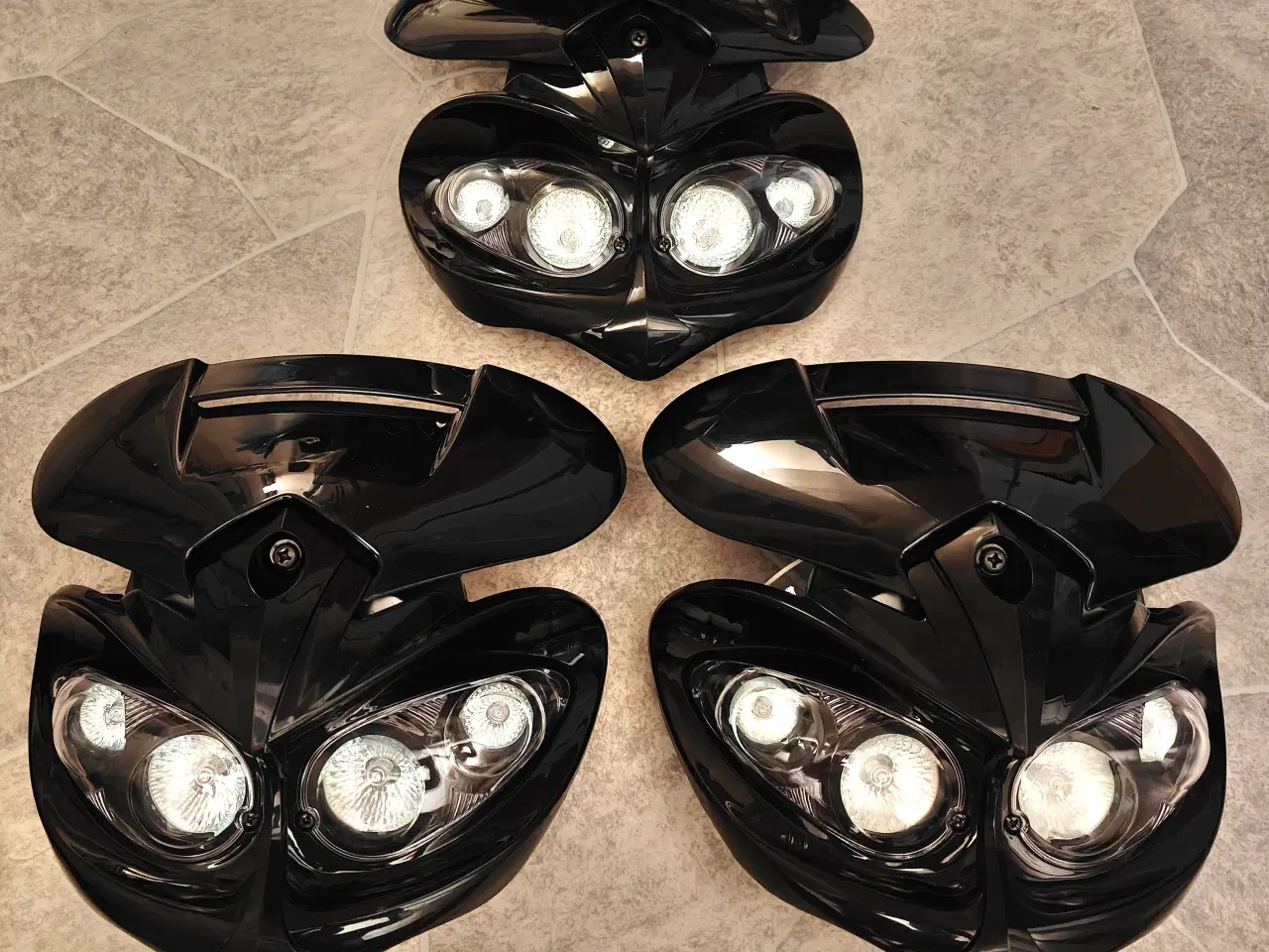 Billede 1 - Nye TNT Forlygter. Derbi Senda/Gilera SMT/RCR
