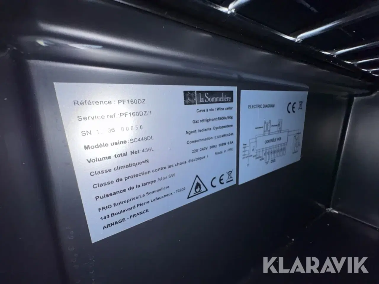 Billede 8 - Vinkøleskab La Sommelière SC448DL