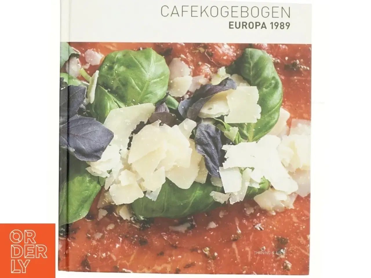 Billede 1 - Cafekogebogen : Europa 1989 af Jens Nørgaard (f. 1963-09-21) (Bog)