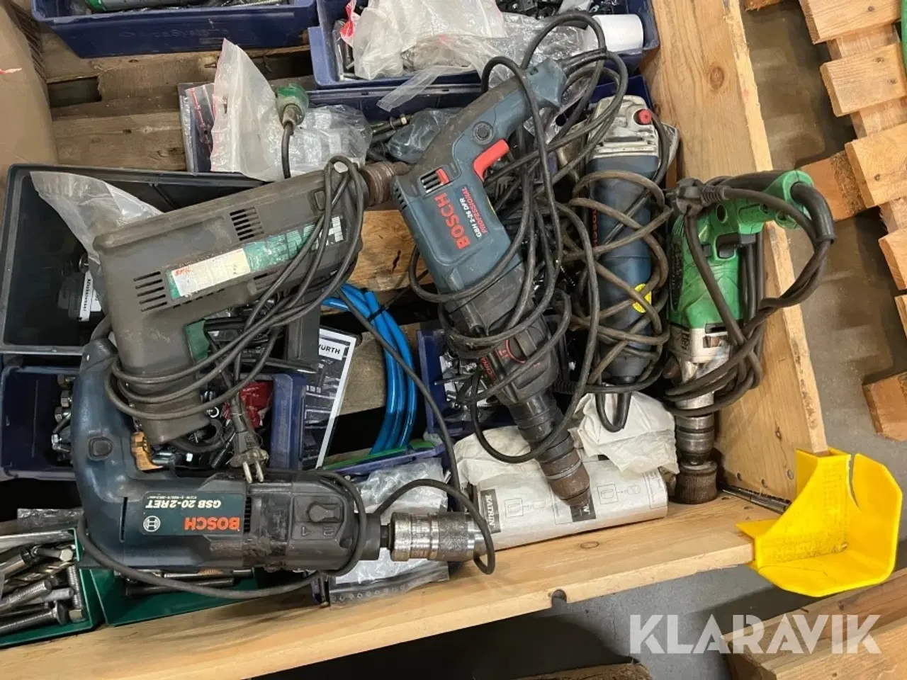 Billede 9 - Blandet lot Boremaskiner-bolte- diverse