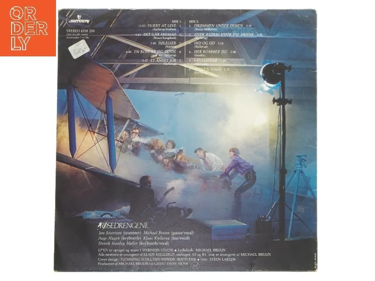 Billede 2 - LP: Tøsedrengene - ...det går fremad! fra Mercury