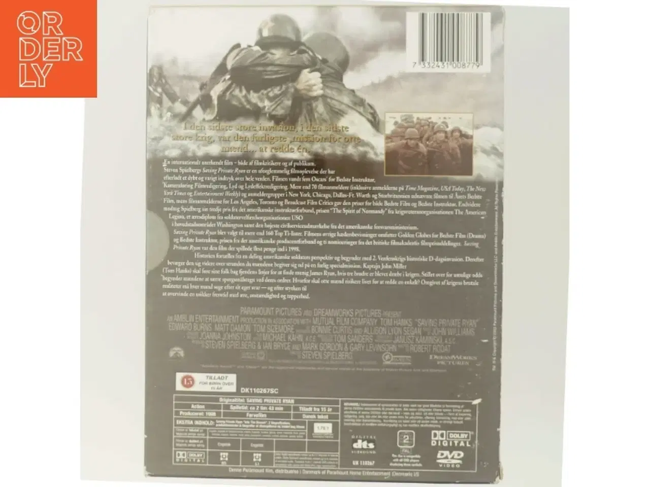 Billede 3 - Saving Private Ryan (DVD)