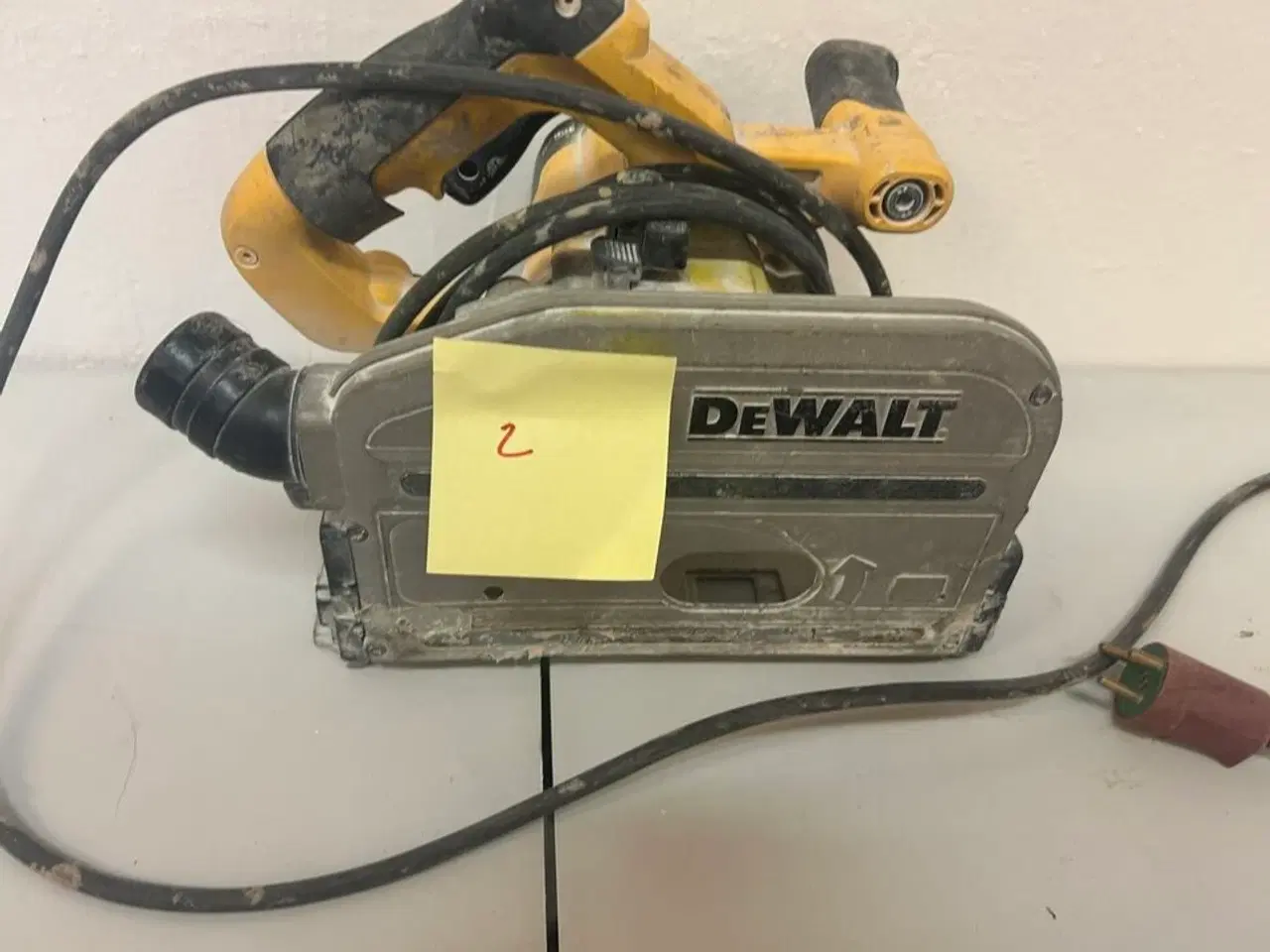 Billede 2 - DEWALT Dyksav DWS520 med skinne