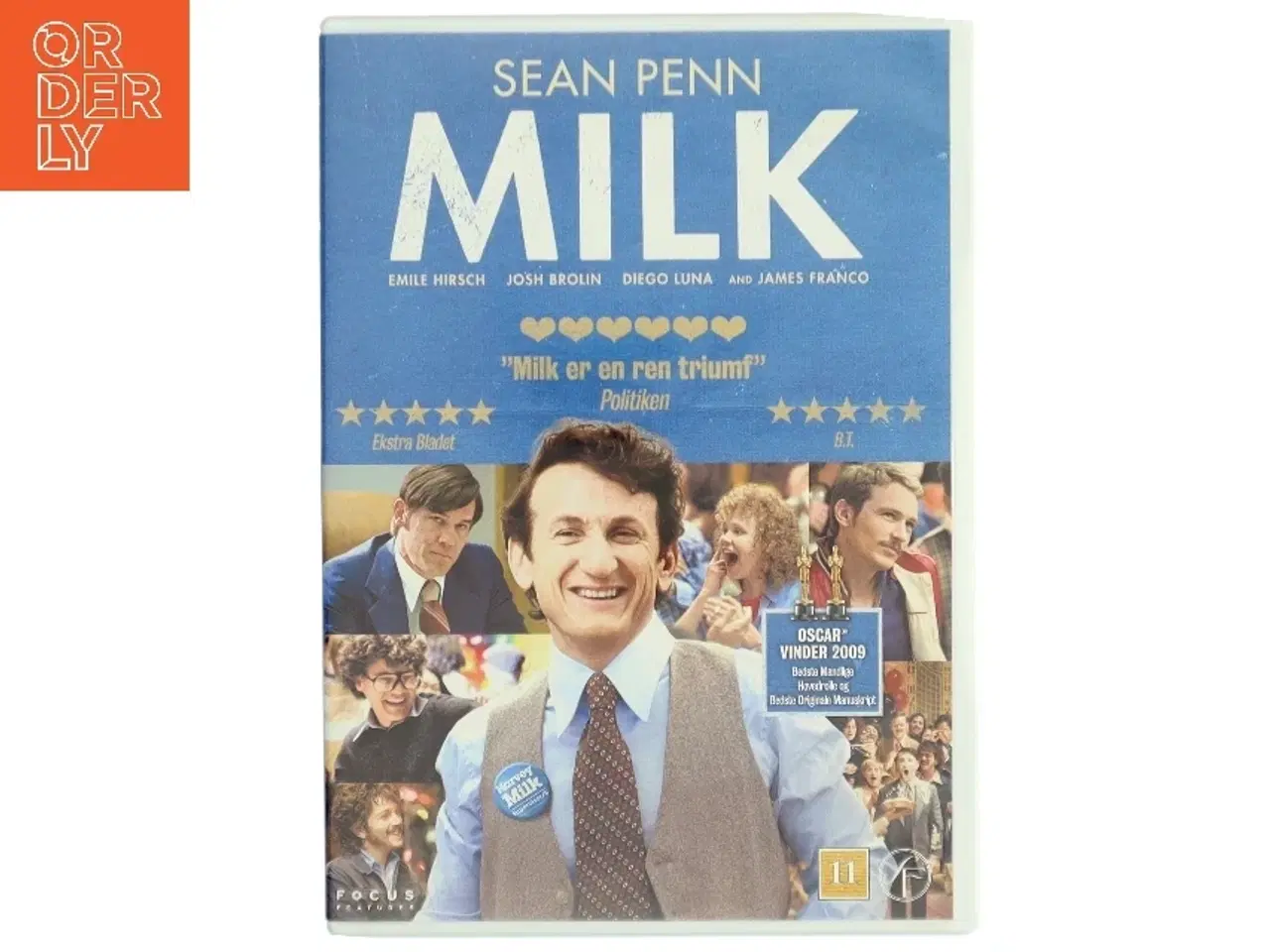 Billede 1 - Milk med Sean Penn (DVD)
