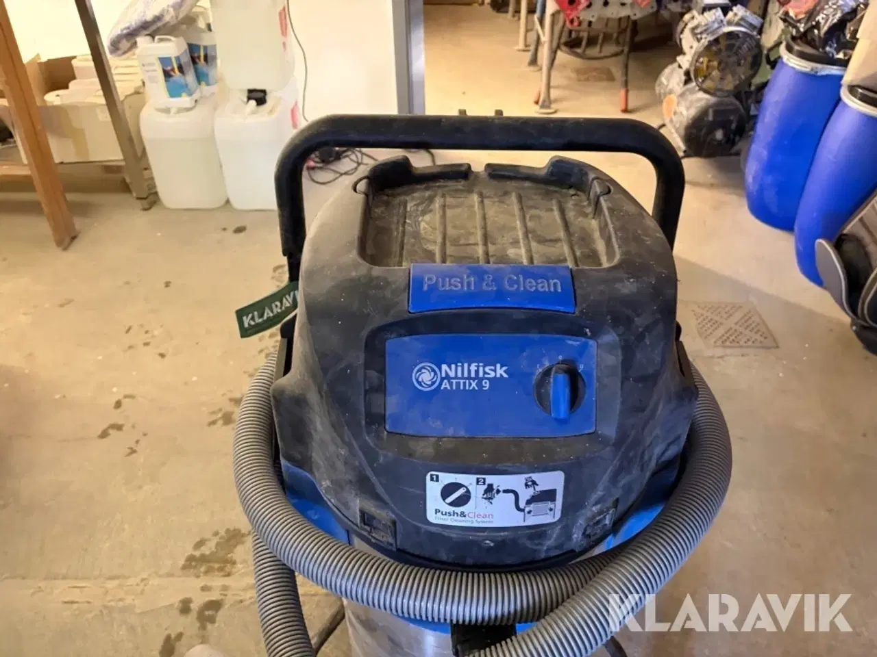 Billede 8 - Industri våd-/tørstøvsuger Nilfisk ATTIX 9