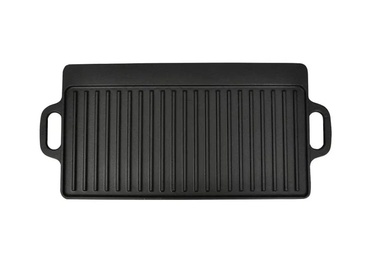 Billede 3 - Grillplade 50x23 cm vendbar støbejern