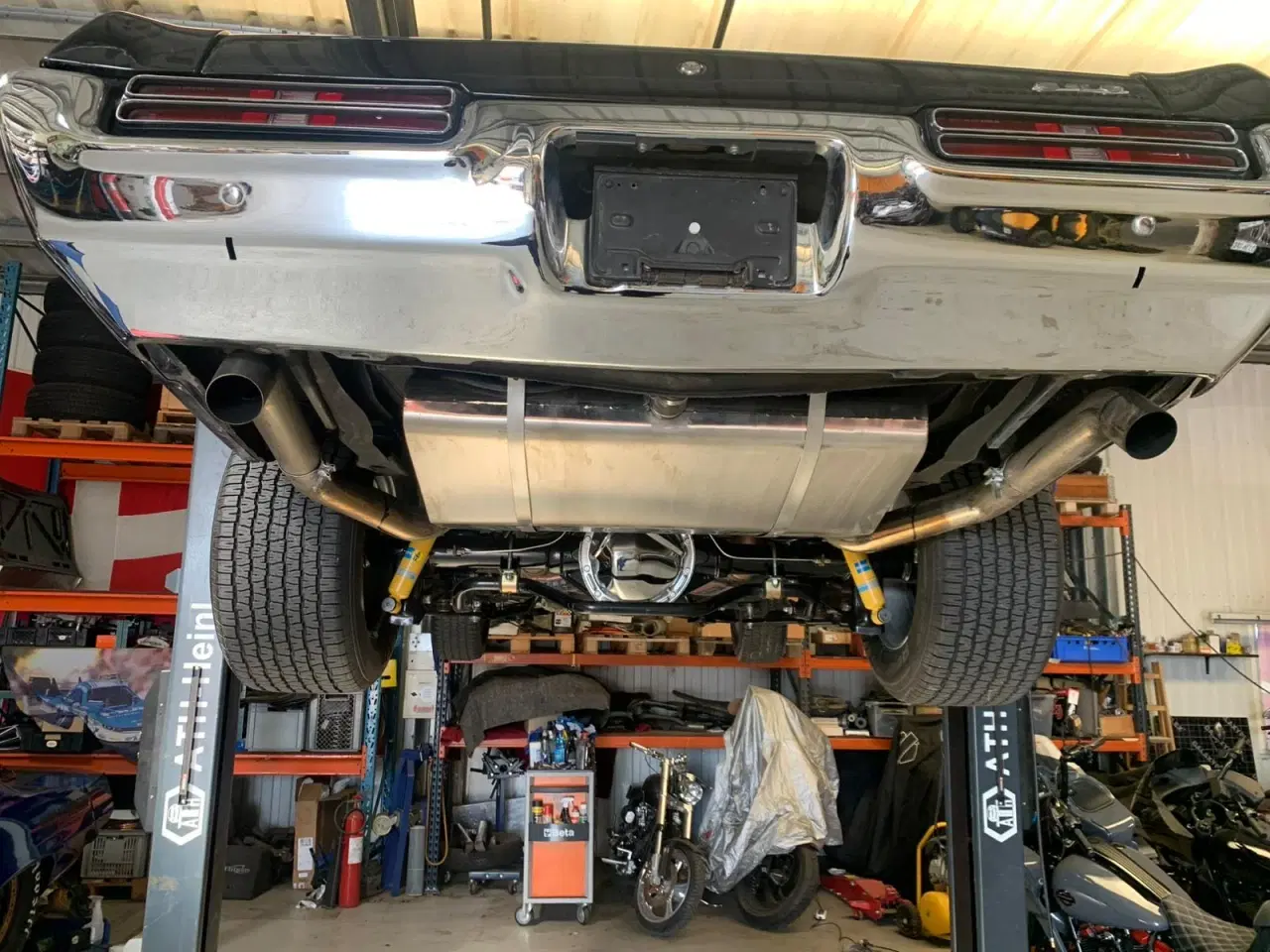 Billede 8 - 🏁 Pontiac GTO 1969 – Ægte GTO, Pro-Touring Restom