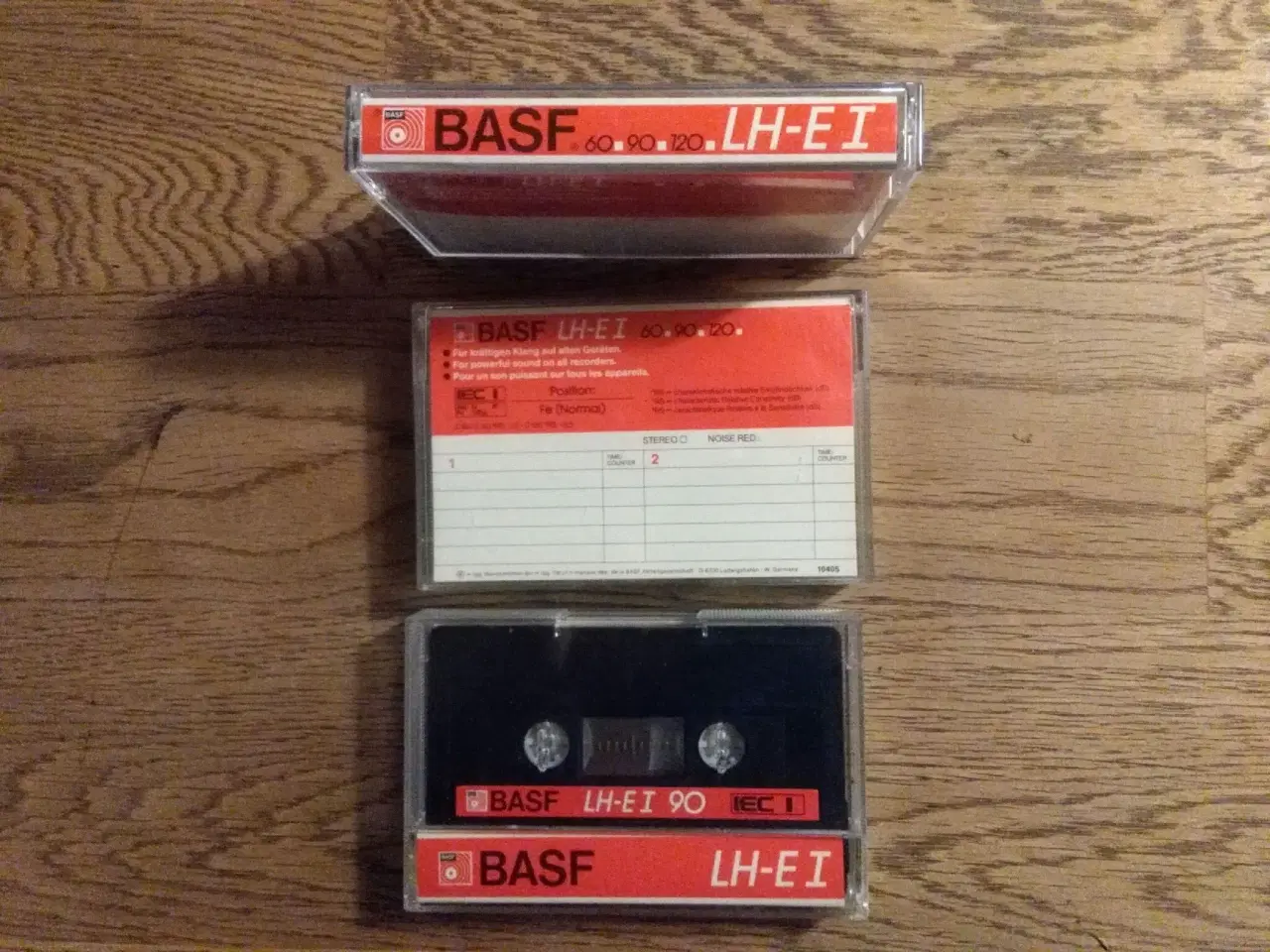 Billede 1 - Tomme Basf kassettebånd