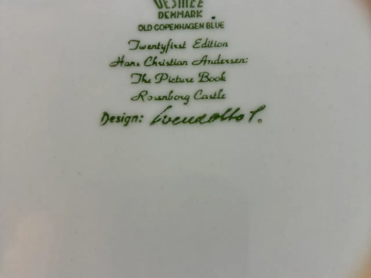 Billede 5 - H. C. Andersen juleplatter fra Desiree